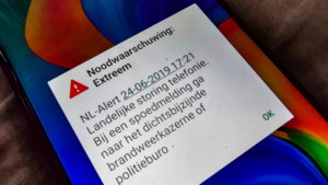 Inwoners van Beek ontvangen maandag een NL-Alert op mobiele telefoon