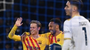 Wereldgoal Frenkie de Jong helpt Barça verder in Europa League