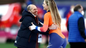 Leerdam tovert een lach op het gezicht van haar coach uit Oekraïne