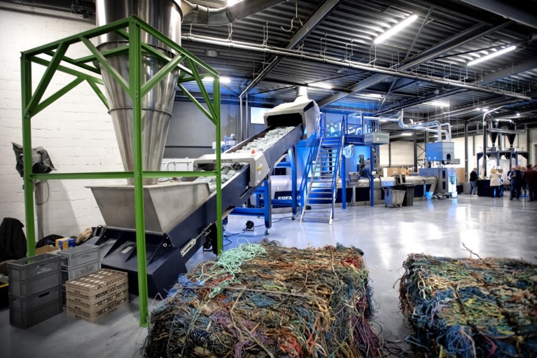 Healix in Maastricht helpt oceanen te herstellen door afgedankte visnetten te recyclen