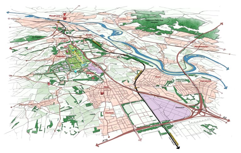 Toparchitecte Francine Houben zou Maastricht Aachen Airport graag transformeren tot Airpark