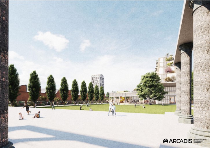 Hoe gaat het oude Philipsterrein in Roermond er straks uitzien? De eerste beelden zijn gepresenteerd