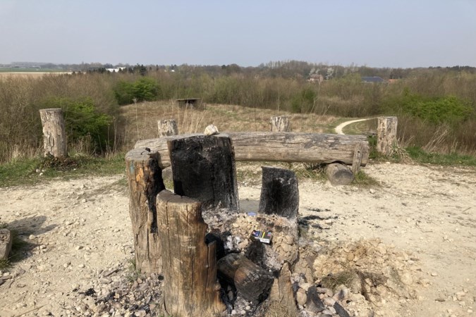 ‘Vandalisme en overlast in natuurgebied de Beukenberg in Oirsbeek’