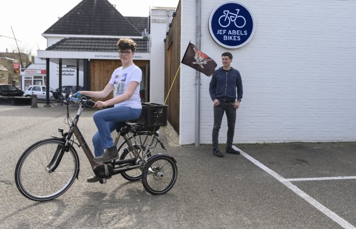 Driewieler geeft Bas (18) de kans om zelf te fietsen