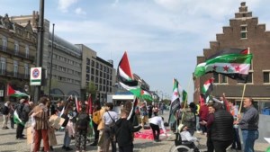 Vijftigtal deelnemers aan pro-Palestijnse protestmars in Maastricht