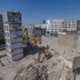 Alleen de liftschacht van de Oude Wellerij in Heerlen staat nog overeind: plaatsmaken voor sociale woningbouw