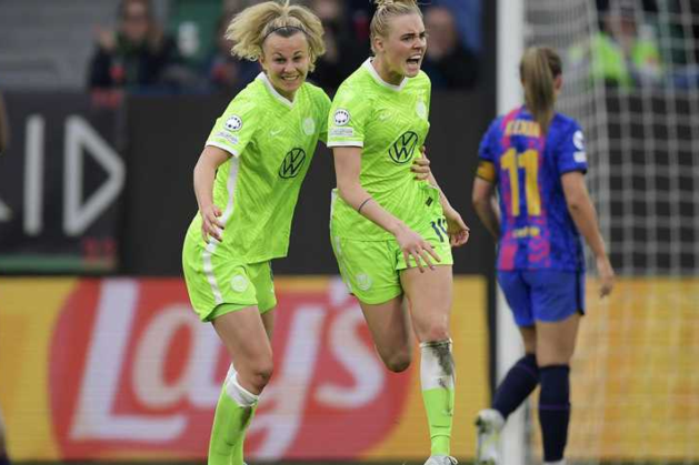 Vrouwen Barcelona ondanks nederlaag tegen Wolfsburg naar finale Champions League