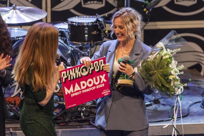 Lotte Slangen opent met haar band MADOUX Pinkpop 2023: ‘Ik droom nu al over welke liedjes ik ga spelen’