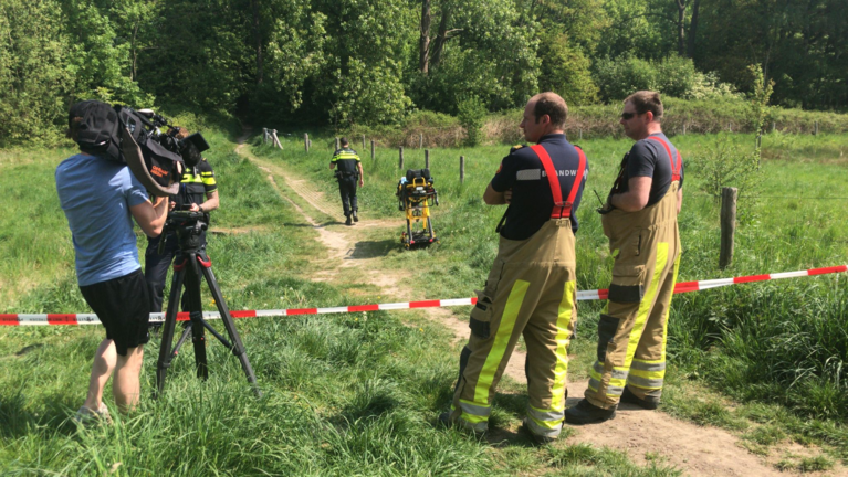 Dode gevonden in ingestorte tunnel in bosperceel in Heerlen