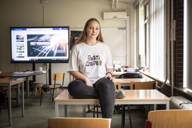 Sofiia (15) zat in klas 10 in Oekraïne, maar krijgt nu les in Nederland: ‘Kan ik straks hier naar universiteit?’
