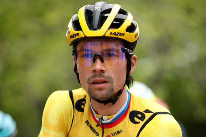 Verstoort irritante knieblessure Tour-plannen Primoz Roglic?