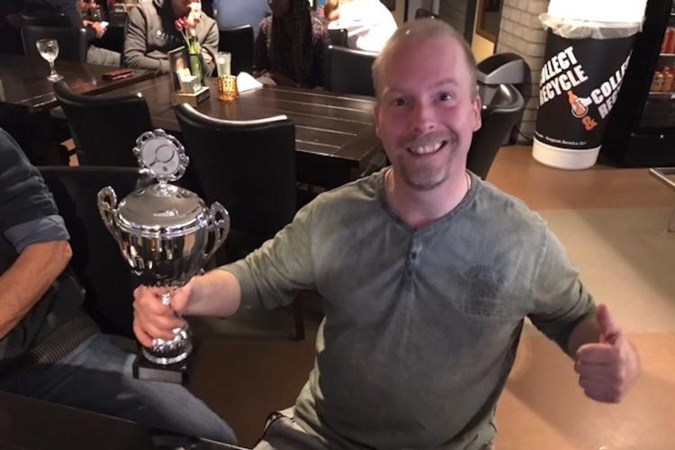 Bart Vennekens is kampioen in dynamic tennis: ‘Volgend jaar wil ik mij aan de B-klasse wagen’