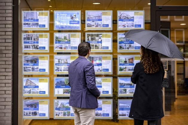 Huizenprijzen blijven hard oplopen, tempo wel lager dan eerder