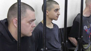 TERUGLEZEN | Rechtbank Donetsk veroordeelt twee Britten en Marokkaan ter dood