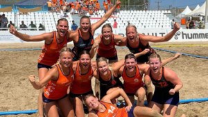 Nederlandse Beach Handball-dames derde op het WK