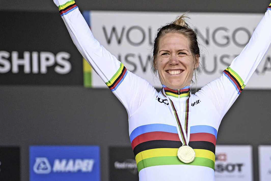 Ellen Van Dijk Prolongeert Wereldtitel Tijdrijden Op WK In A... - De ...