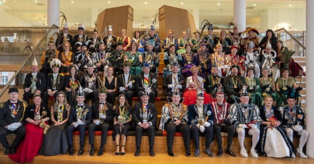Prinsenfoto De Limburger: zie hier de carnavalshoogheden van de regio Heuvelland