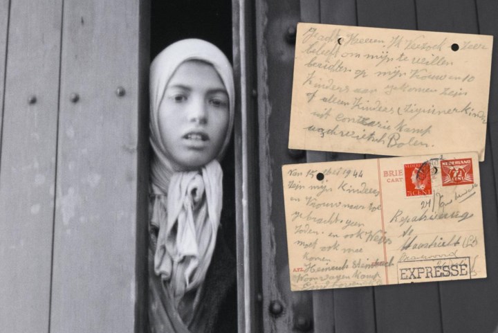 Hartverscheurende kaart opgedoken van vader Holocaust-icoon Settela uit Buchten: ‘Zein mijn vrouw en 10 kinders aan gekomen uit contrasiekamp?’