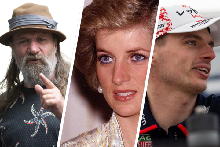 Max Verstappen is een geboren papa, de beerput rond Iceman Wim Hof gaat open en de dood van Lady Diana? Verse roddels