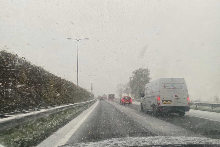 Winterse buien en kans op vorst in Limburg 